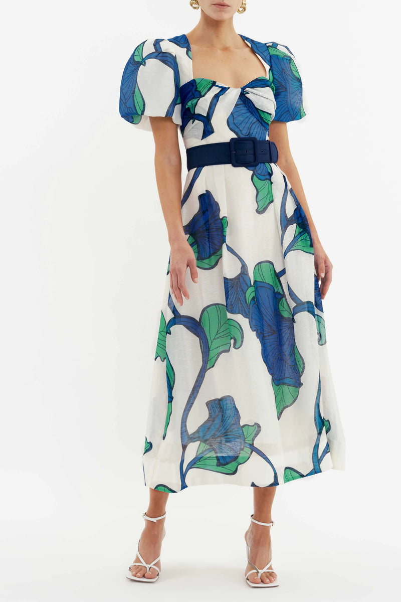 Blue Ivy Midi Dress - Print