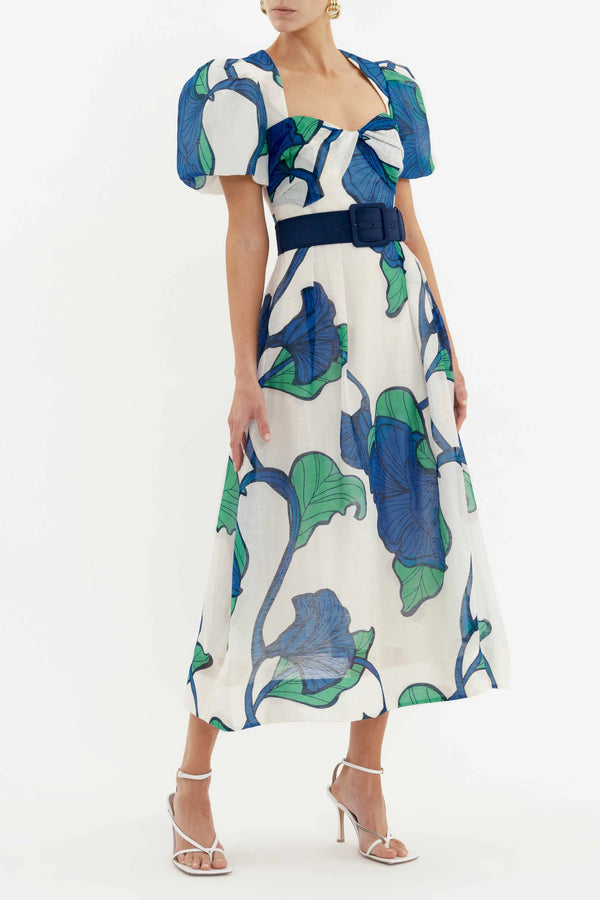 Blue Ivy Midi Dress - Print