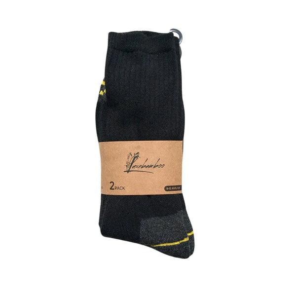 Heavy Duty Bamboo Work Socks 2 Pack