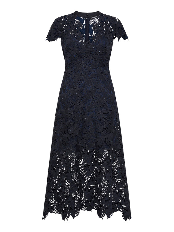 Belinda Dress - Navy