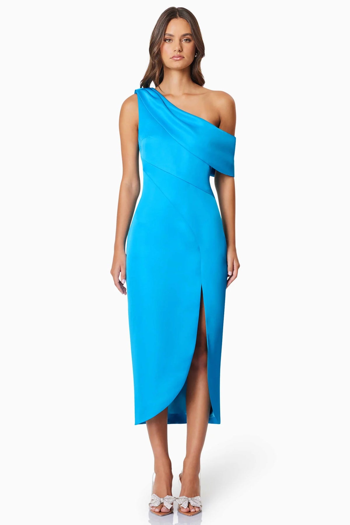 Alice Cocktail Dress - Aqua  Mariko Boutique