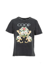 Wild Rose T-Shirt - Vintage Black