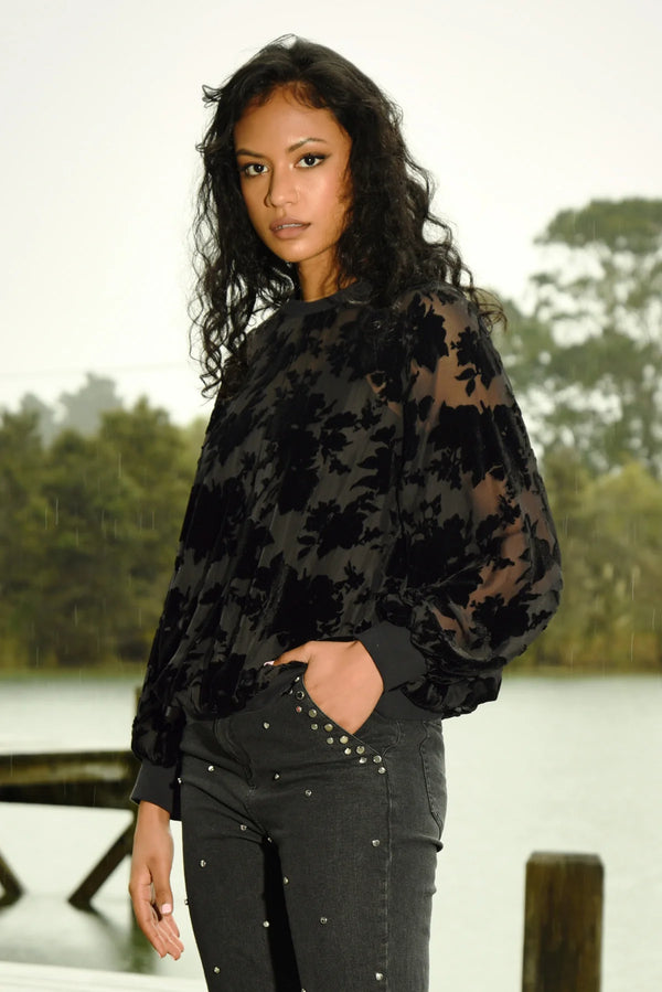 Isn't  She Iconic Top - Black