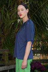 Splashes of Sparkle T-Shirt - Navy
