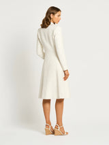 Cate Long Jacket - Ivory White