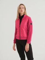 Woven Jacket -Fuchsia