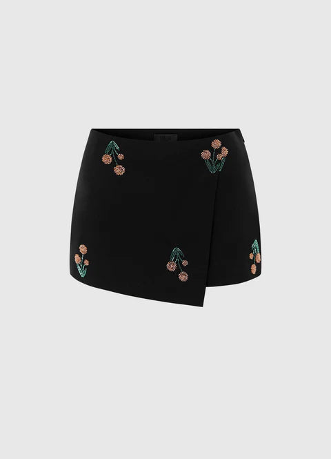 Aria Embellished Skort - Wildflower Beading