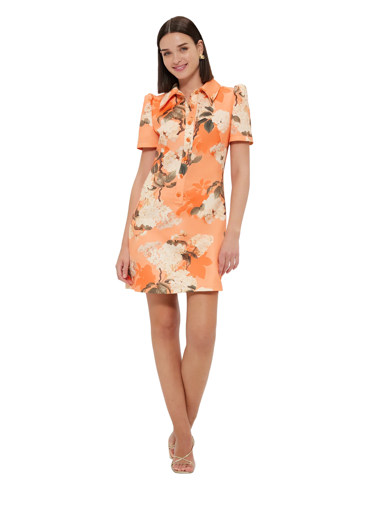 a line dress sale Square Neck Velvet A-line Midi Dress main image 1