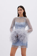 Nowa Mini Dress - Ice