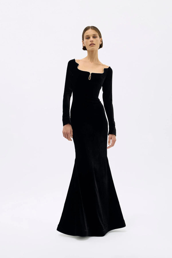 Helois Gown - Black