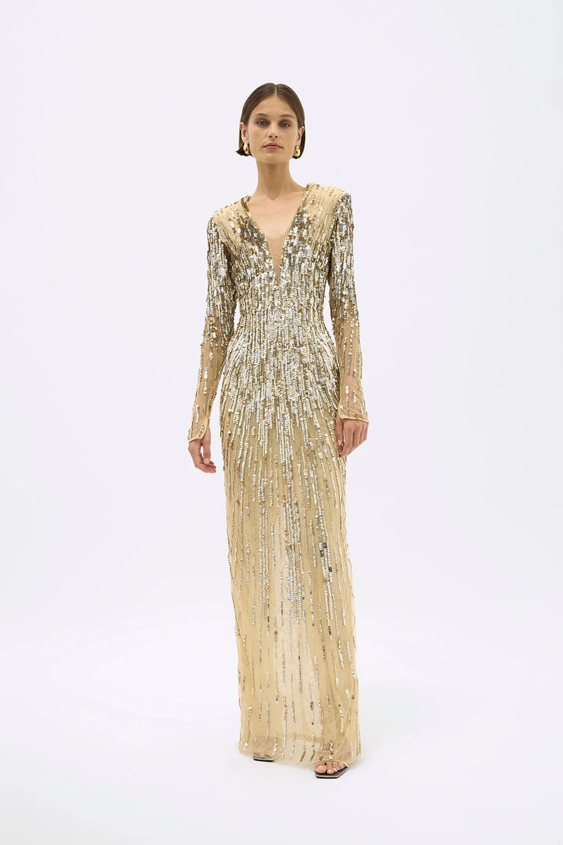 Blanca Gown - Gold