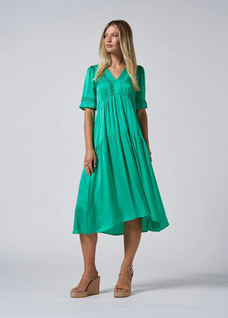 Selene Midi Dress - Spearmint