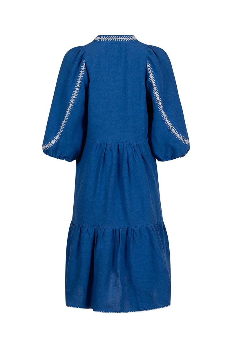 Varena Dress - Cornflower