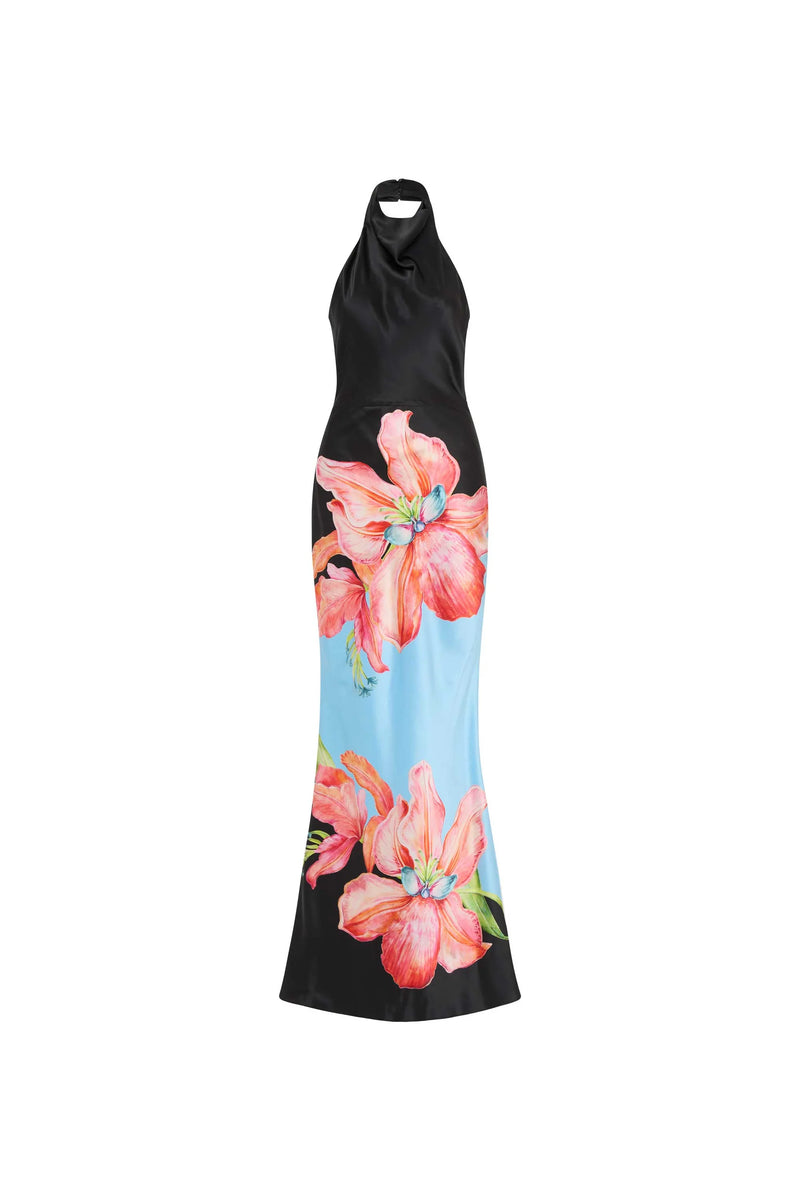 Orchid Oasis Gown - Print