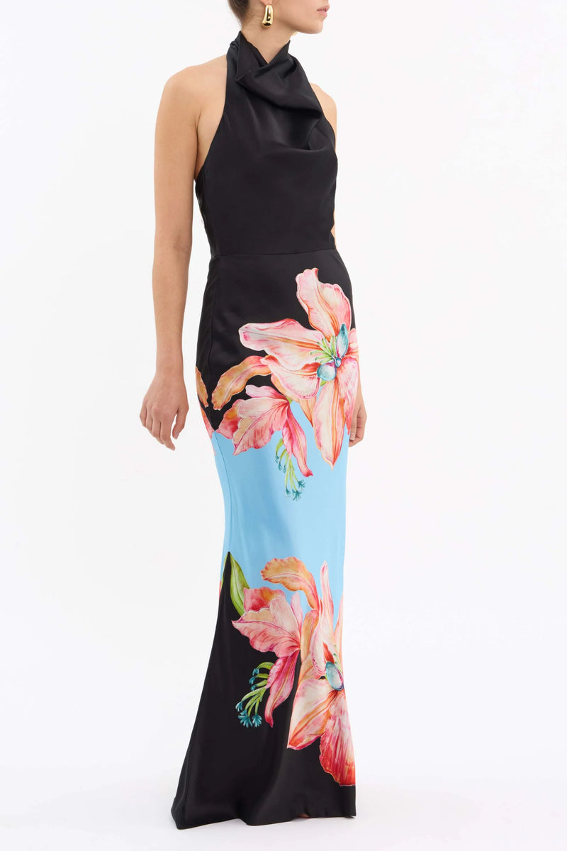 Orchid Oasis Gown - Print