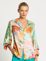 Paradise Shirt - Blue-Pink-Green