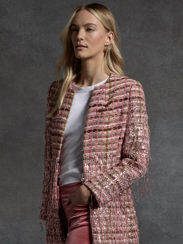 Paris Coat - Pink Ivory