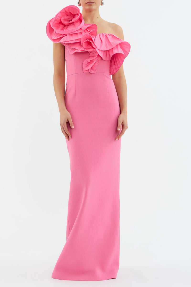 Rosita Gown - Shrimp Pink