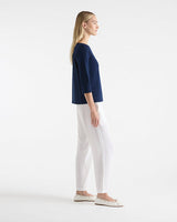 Relaxed Boat Neck - Denim