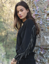 Fringe Festival Sweatshirt - Black
