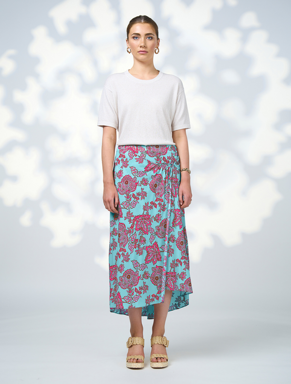 Indie-Skirt-Tiffany-Blue-Multi
