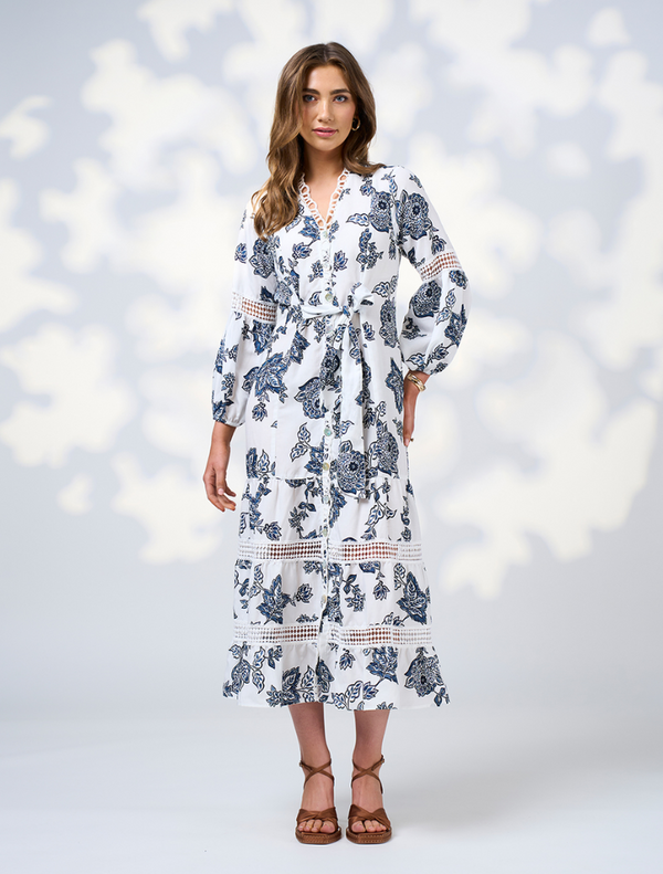 Indie-Midi-Dress-Silk-White-Multi