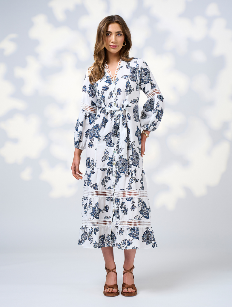 Indie-Midi-Dress-Silk-White-Multi