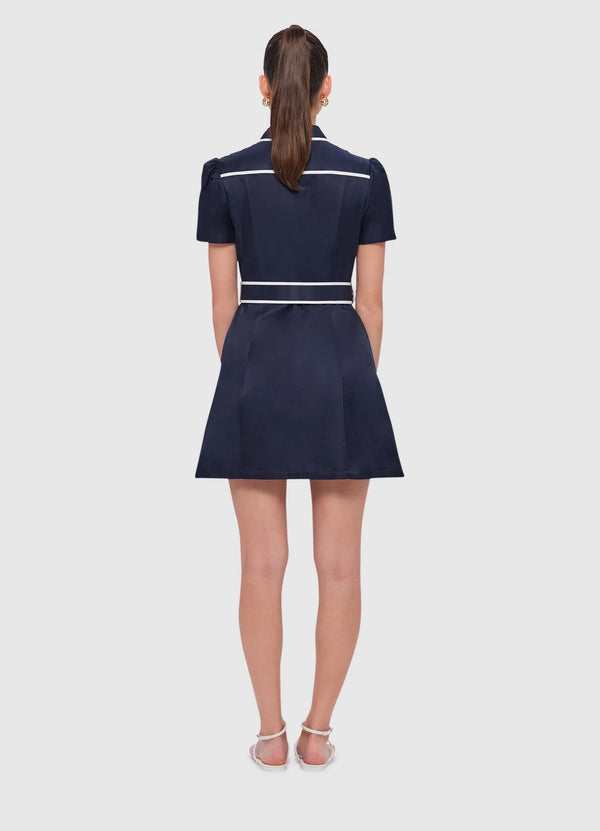 Spencer Shirt Mini Dress - Oxford Blue