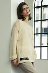 On Slouch Nine Jumper - Oatmeal