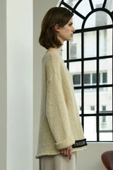 On Slouch Nine Jumper - Oatmeal