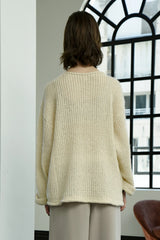 On Slouch Nine Jumper - Oatmeal