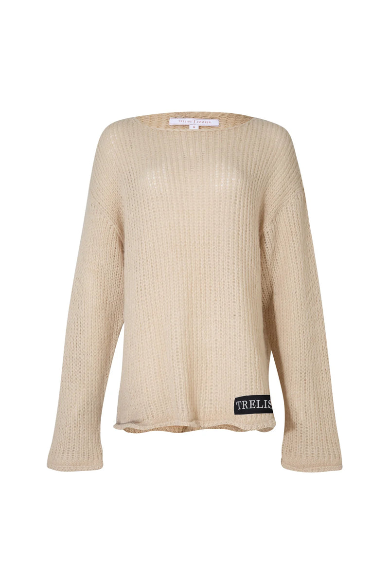 On Slouch Nine Jumper - Oatmeal