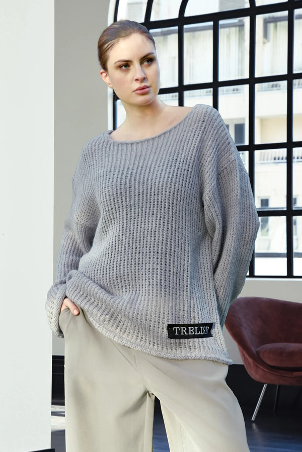 On Slouch Nine Jumper - Stone