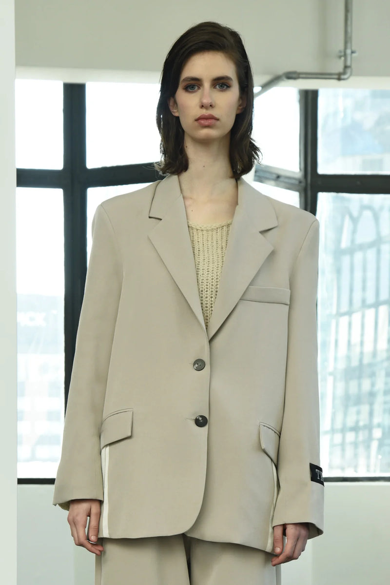 My Boyfriend's Back Jacket - Sand