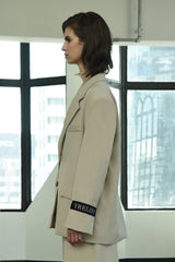 My Boyfriend's Back Jacket - Sand