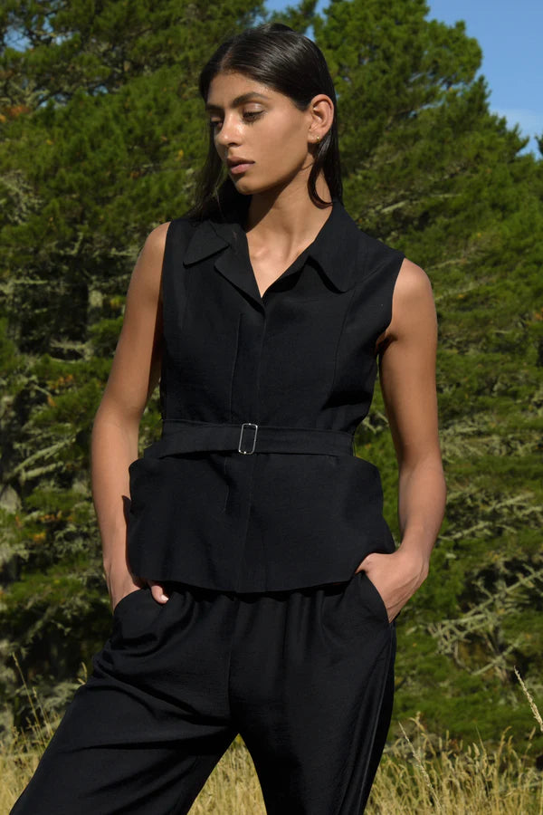 Vest Dressed Vest - Black