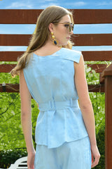 Vest of luck  Vest -  Powder Blue