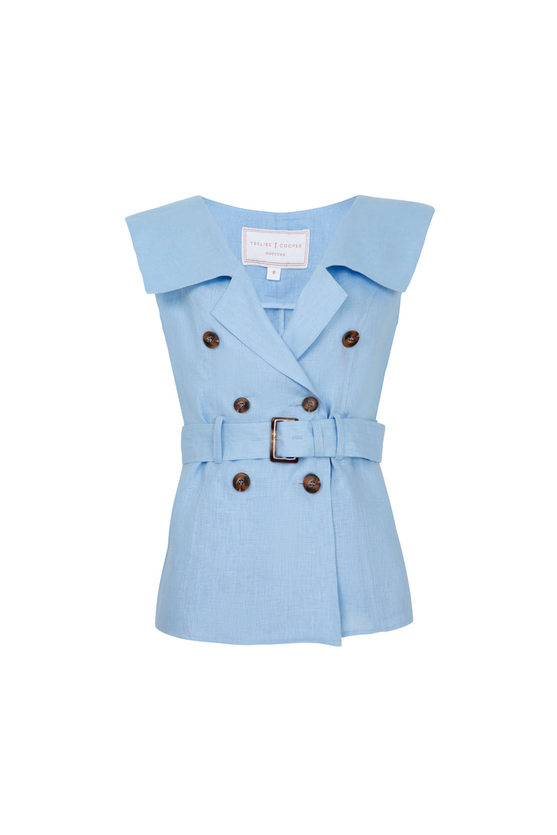 Vest of luck  Vest -  Powder Blue