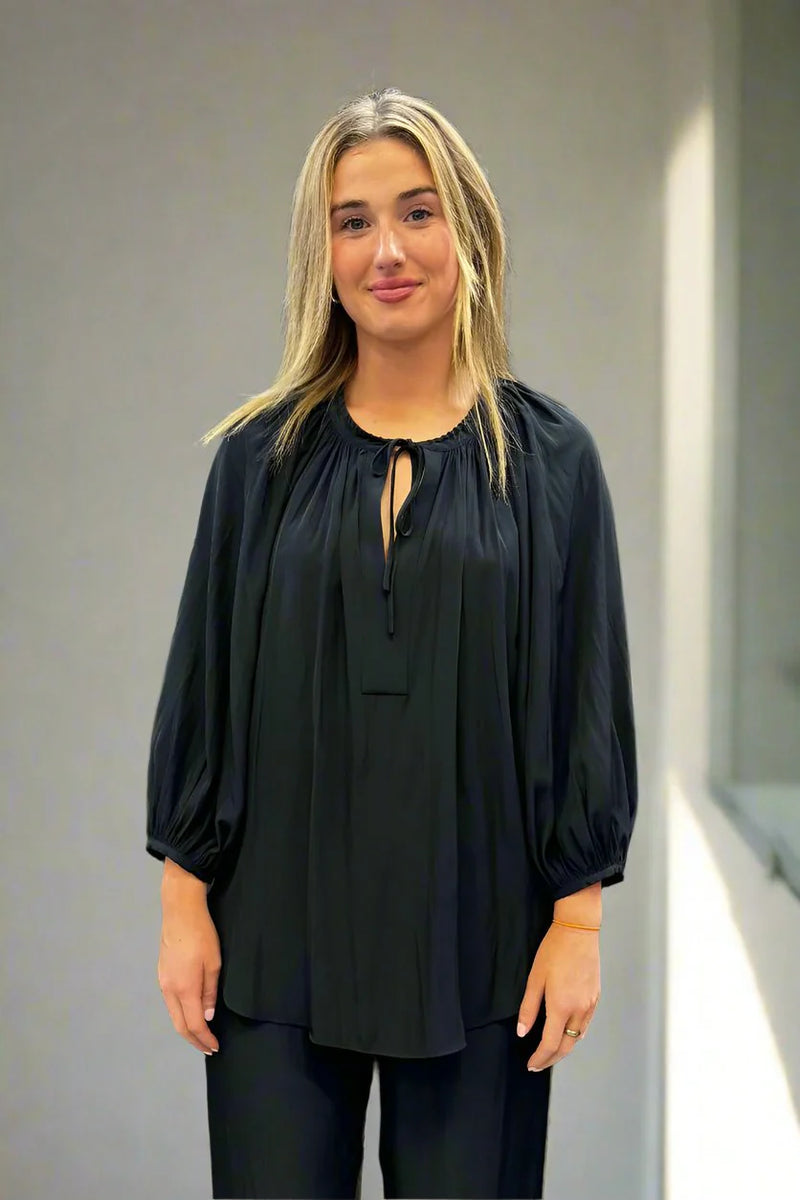 Artisan Blouse - Navy