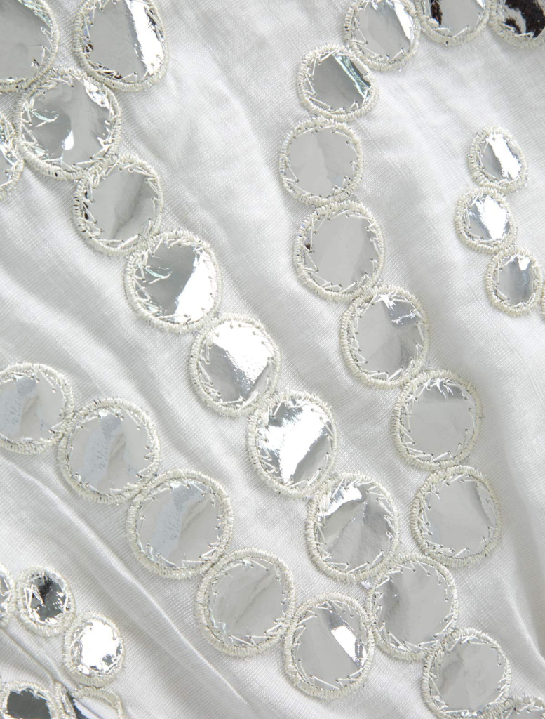 A white dress 