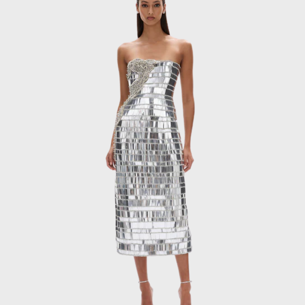 ariel silver dress 24 Photoshoot ideas The stunning open back adds an unexpected detail that makes the Ariel just as captivating from behind as it is from the front. Ariel Dress - Silver 