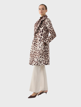A smooth blend of chocolate brown and beige hues, creating a warm and inviting color palette.