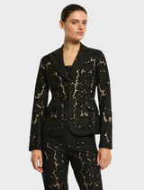 Stylish Colette Jacket in black, ideal for adding a touch of elegance to any outfit.