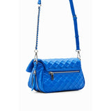 Medium Relief Shoulder Bag - Blue