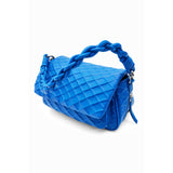 Medium Relief Shoulder Bag - Blue