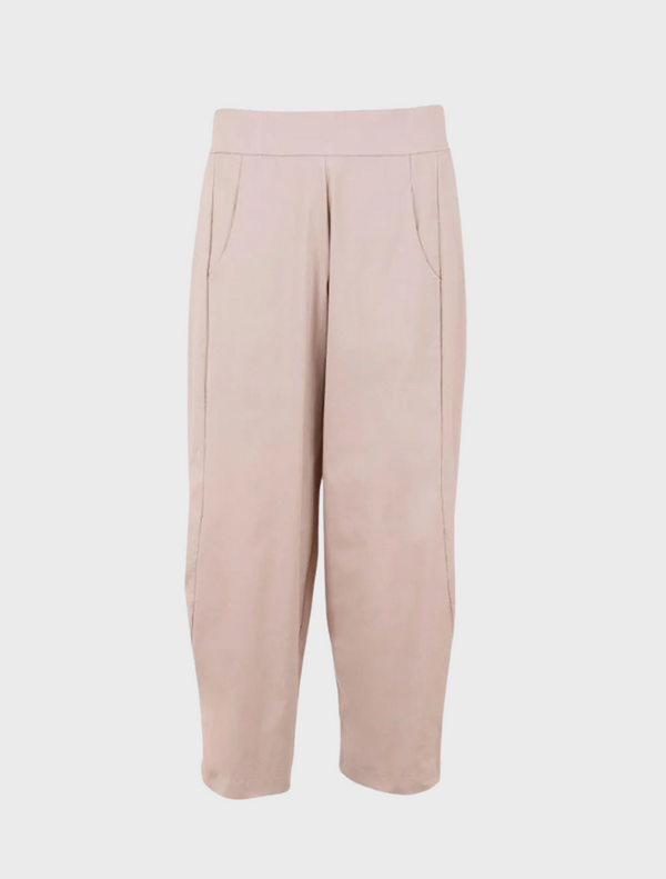 A cropped pant, perfect for warm weather.