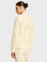 Buttermilk-colored Colette Jacket, designed for a modern look with comfort and sophistication.
