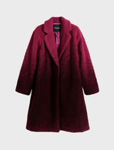 Ice cream pink coat featured prominently, highlighting its modern design and appealing color.