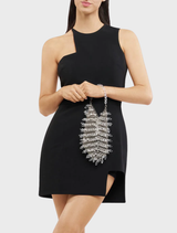 Stylish silver chainmail bag, Florence, designed with a modern aesthetic, perfect for enhancing any ensemble.