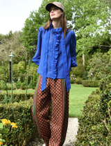 Follow The Track Pant in Russet Multi features a vibrant, multicolored design ideal for active wear and casual outings.